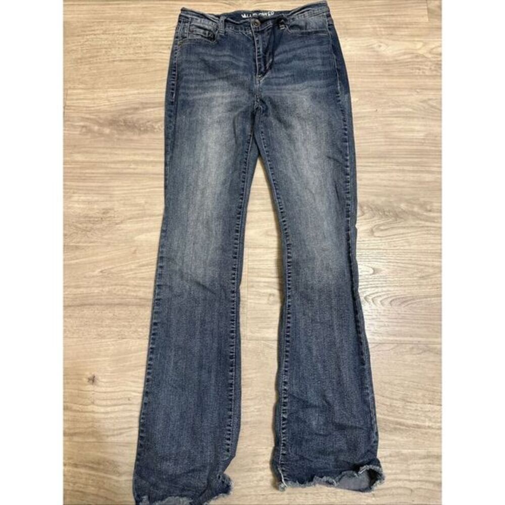Wall Flower Jeans High rise Fringe Bottom Size 7 Style Wfm14230f